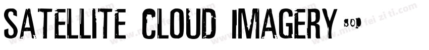 Satellite Cloud Imagery字体转换